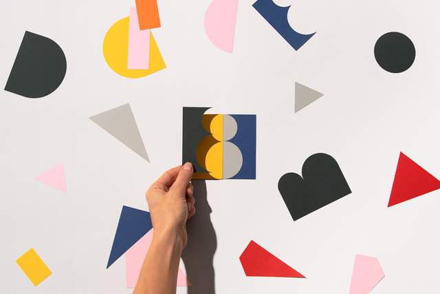 字母表书品牌形象设计 平面设计与纸张艺术的交融